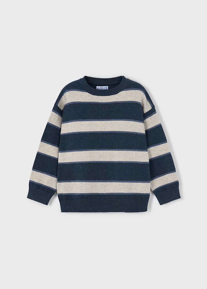 Striped Knit Sweater