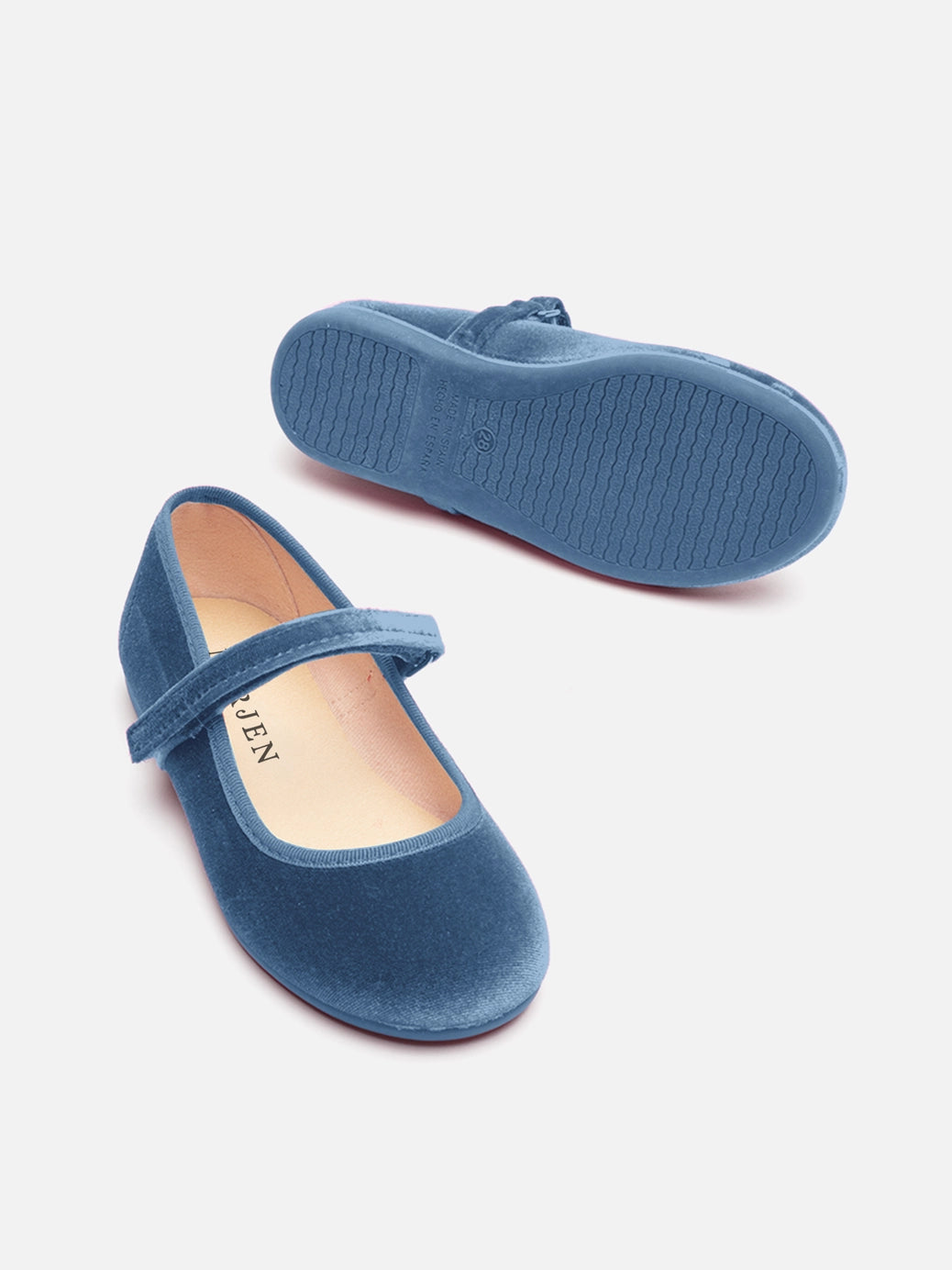 Cassie Blue Mary Janes
