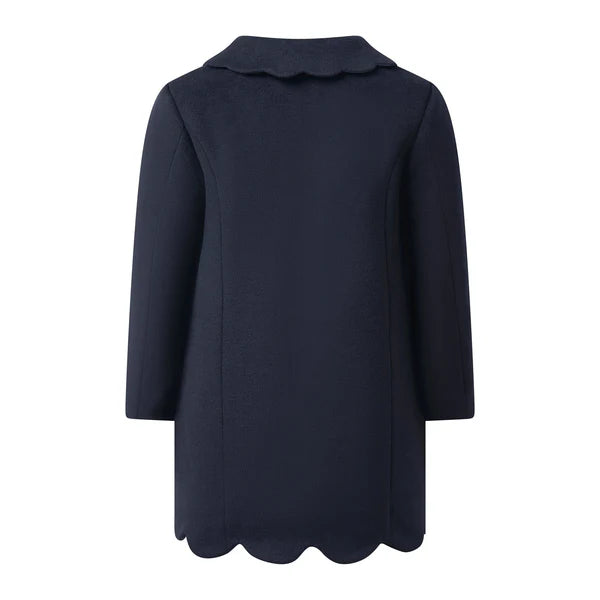 Scalloped Dress Coat