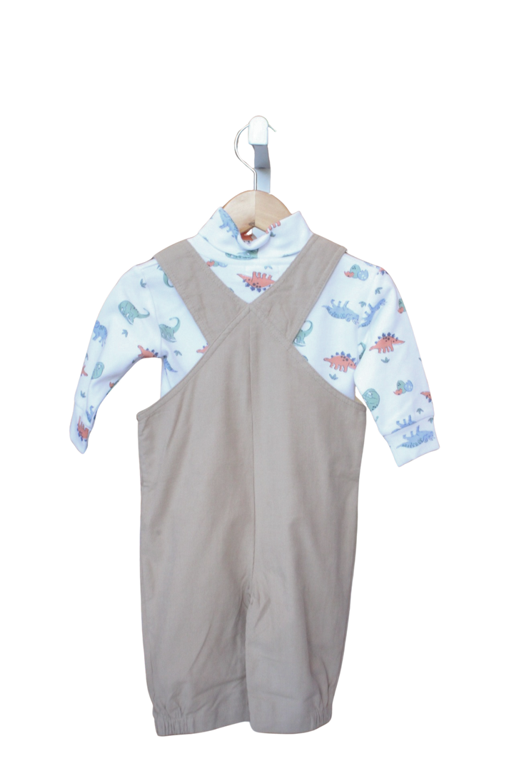 Cord. Romper Dino Set