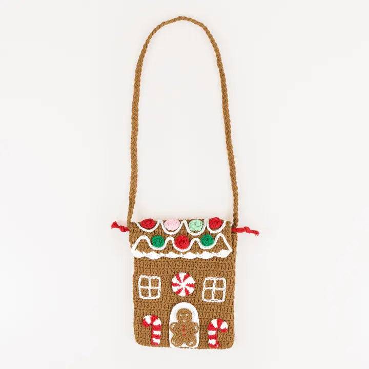 Crochet Gingerbread Bag