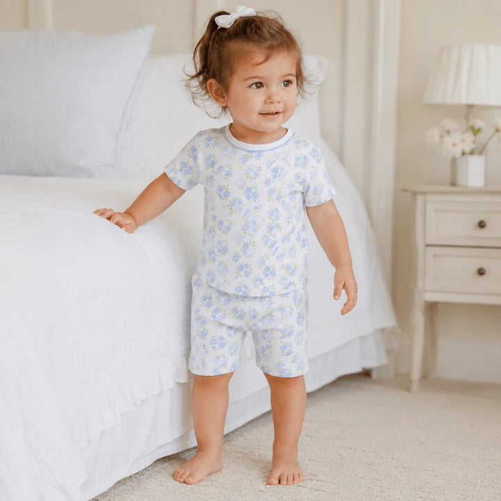 Dreamy Hydrangeas Short Pajamas