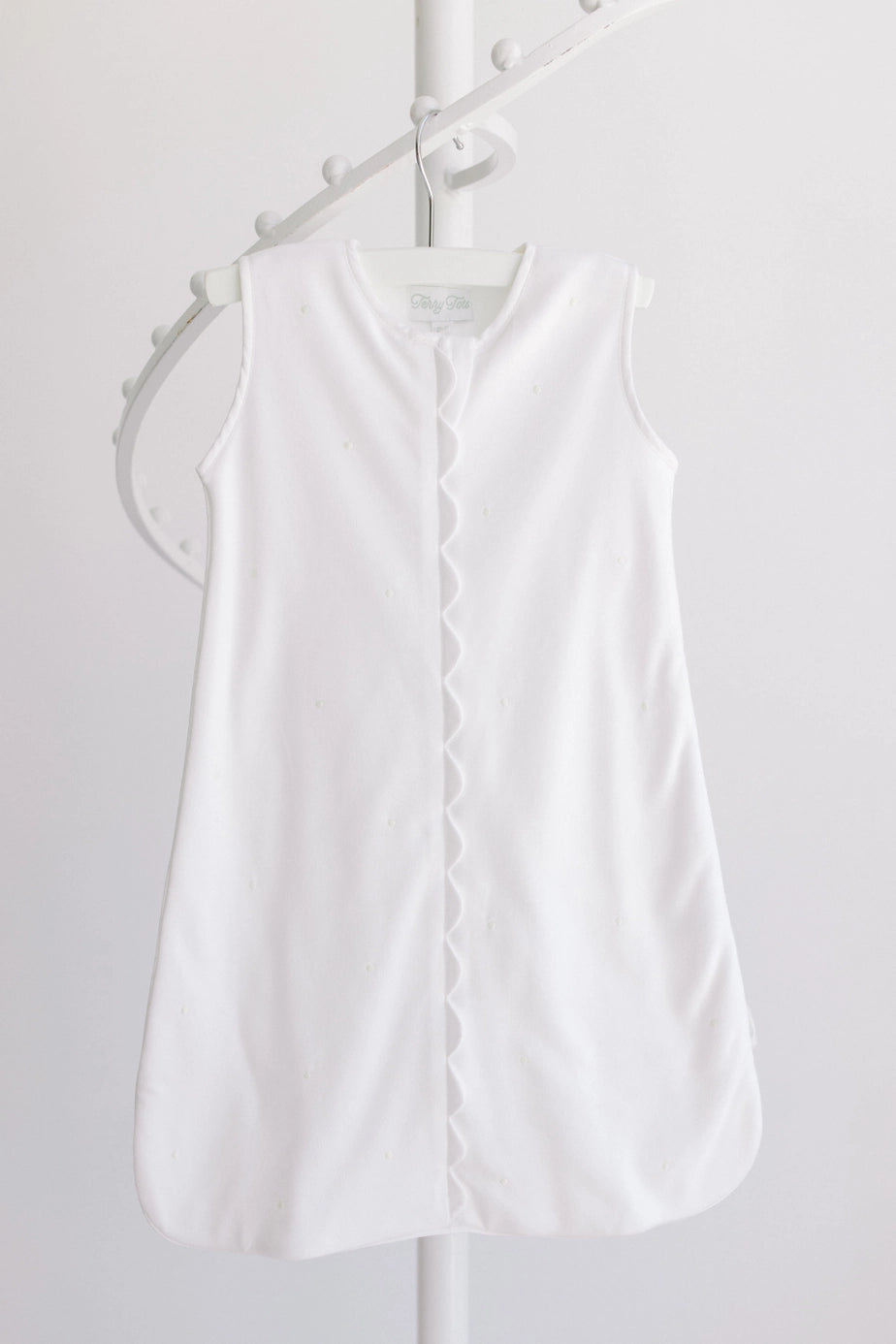 Sleep Sack- Ecru Embroidered Dots