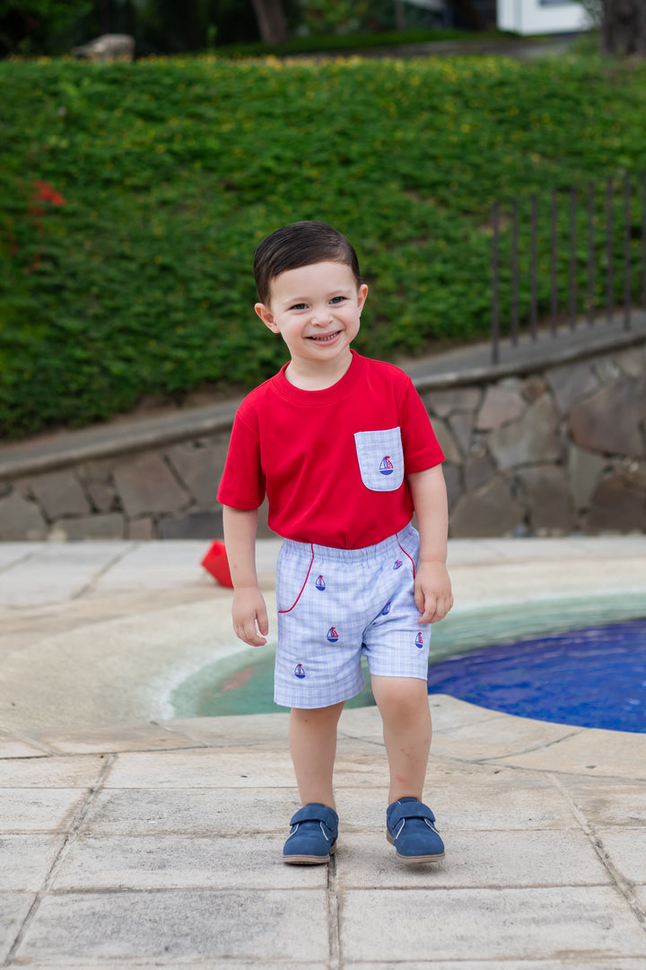 Sailboat Shirt Set