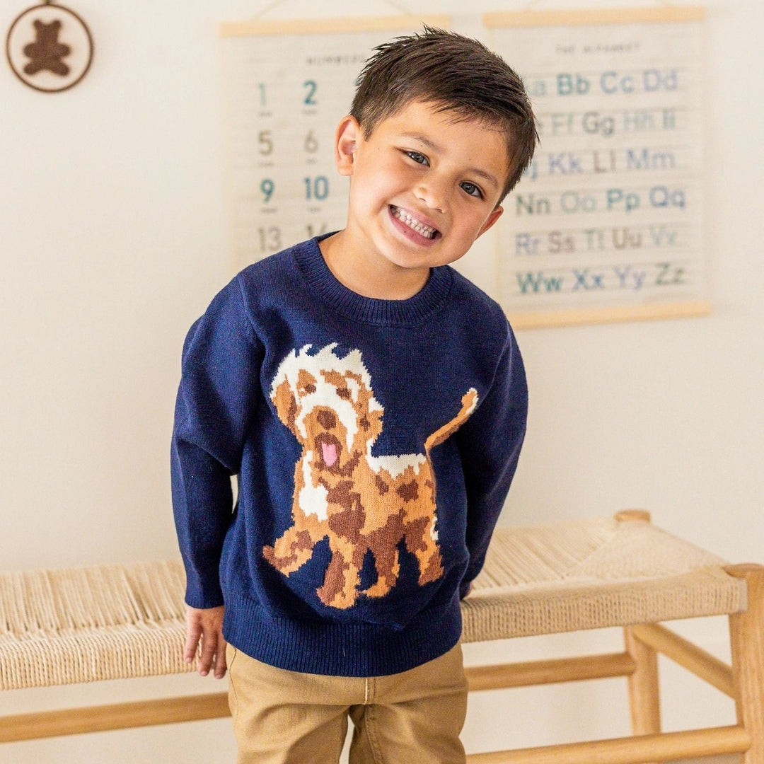 Vintage Puppy Sweater