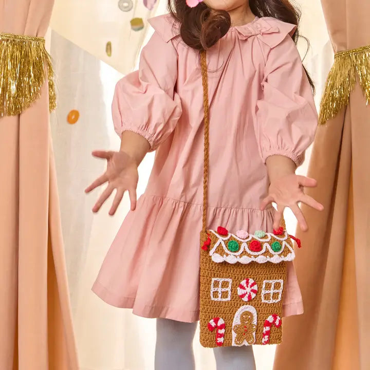 Crochet Gingerbread Bag