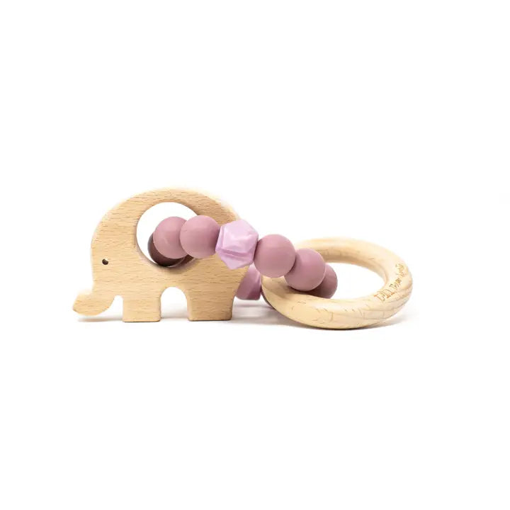 Elephant Teething Rattle