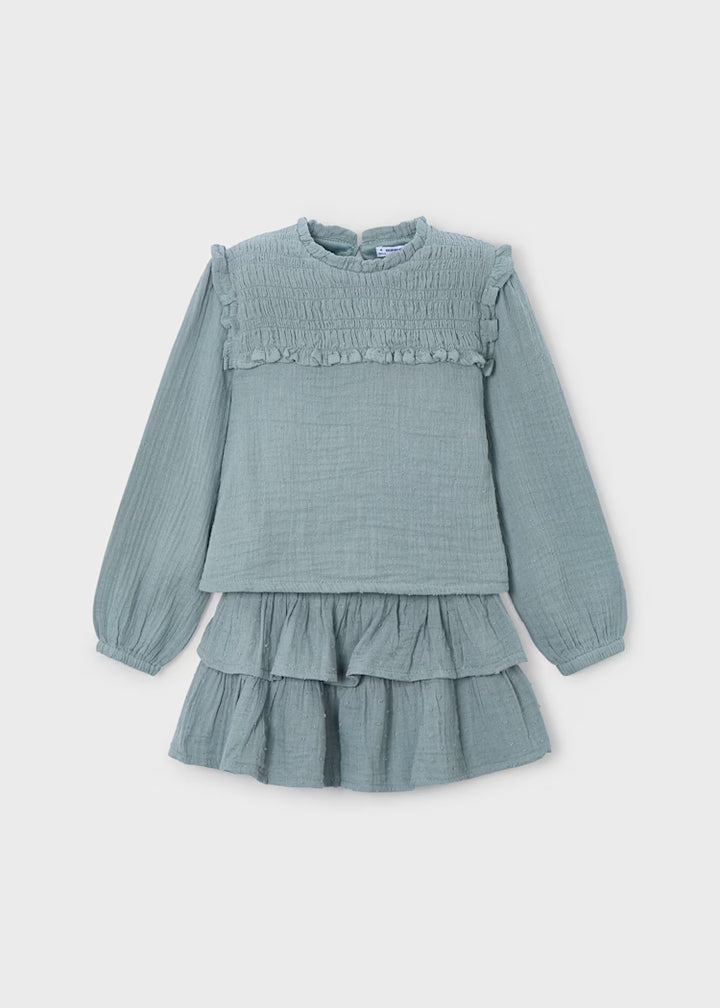 Top and Skirt Set