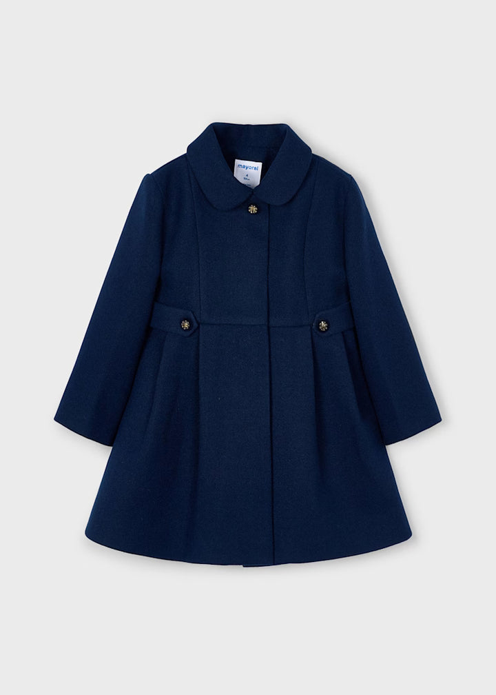 Girl Wool Coats Navy