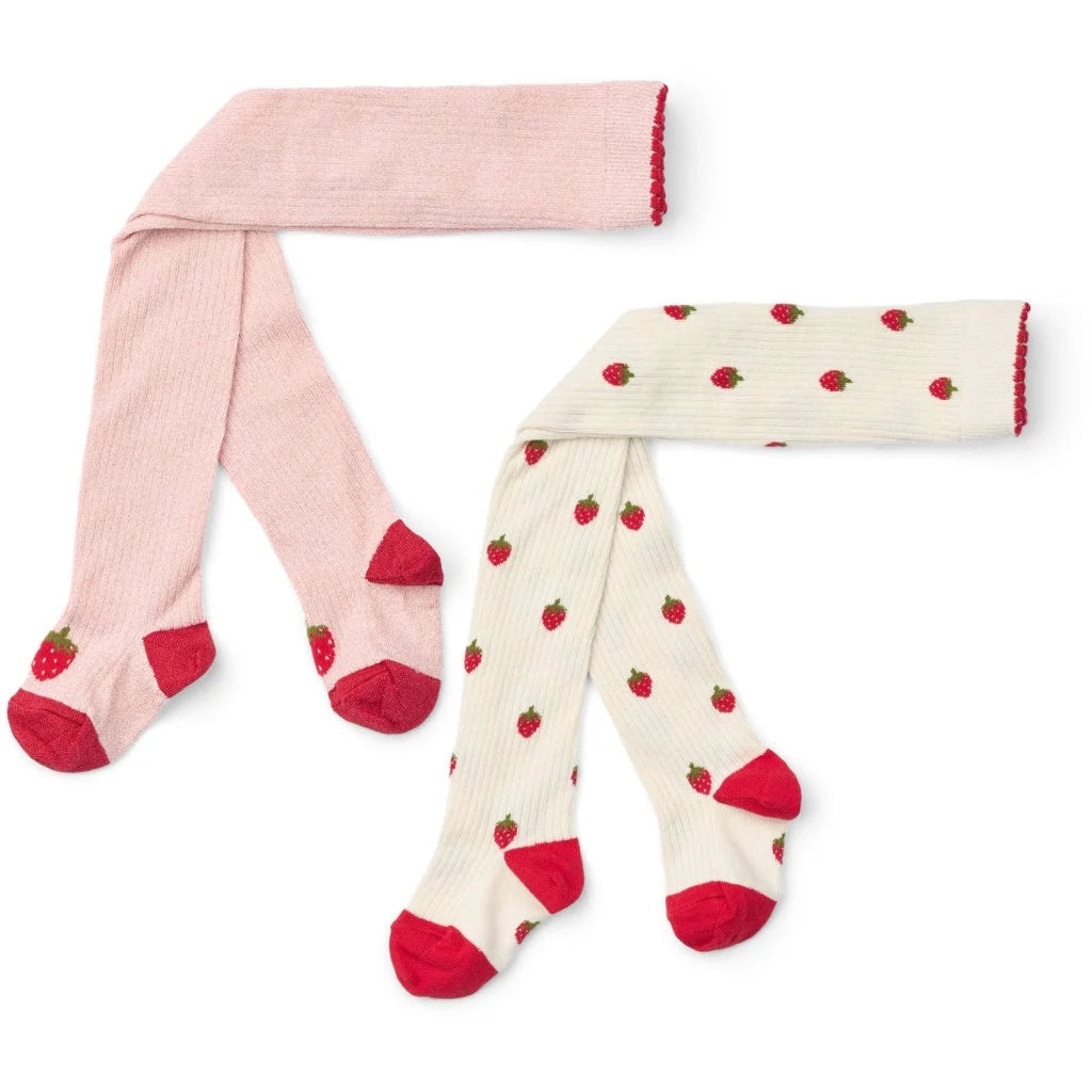 Vera Tights 2 Pack Glitter Berry Mix