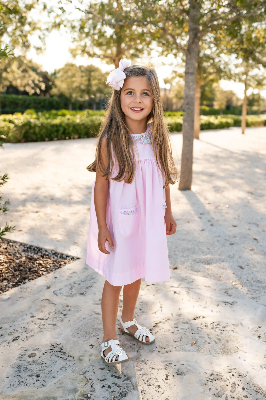 Addison Ruffle Flower Dress