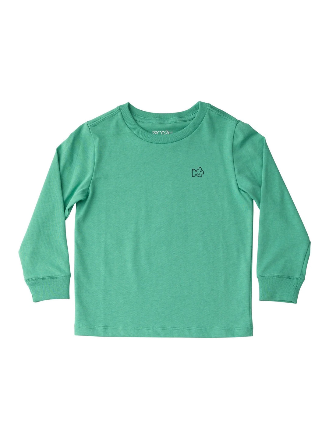 Boys Cotton L/S T-Shirt - Green