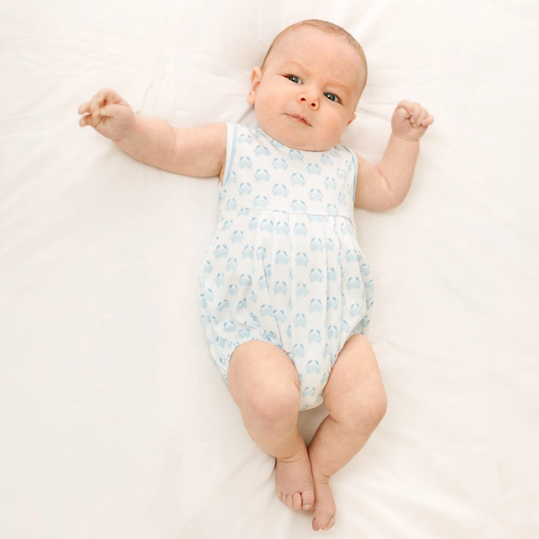Little Crawlers Print Bubble - Light Blue