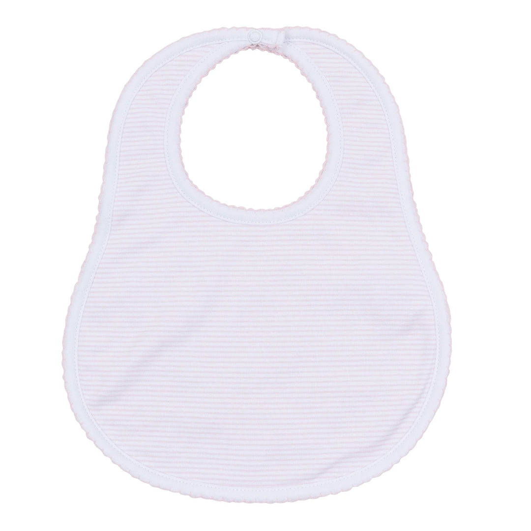 Mini Stripes Bib - Pink