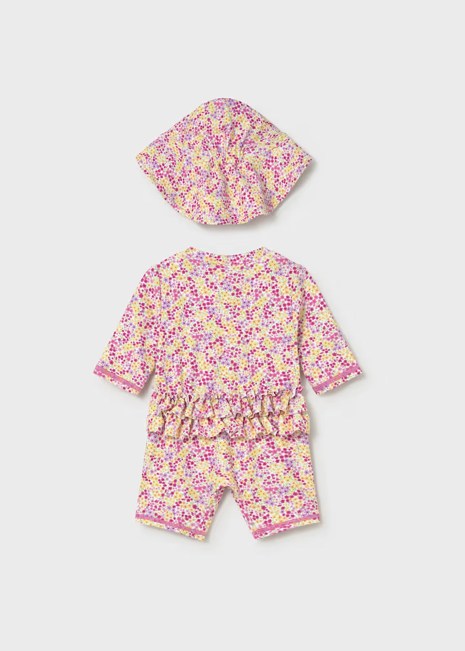 2-Piece Swim Set with Sun Protection- Rosa