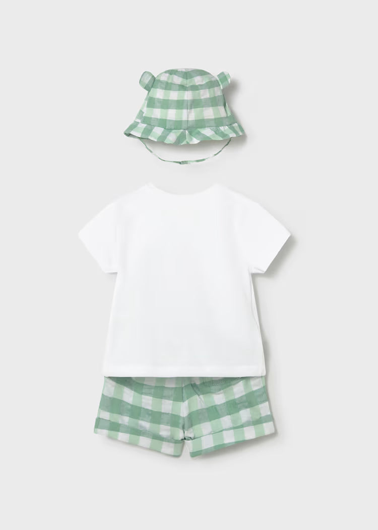 1276 Turtle Short/Hat Set