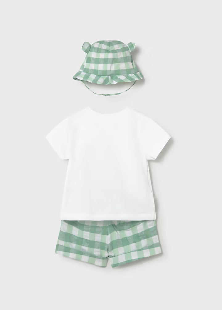 1276 Turtle Short/Hat Set