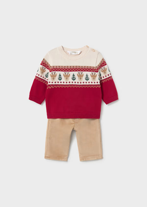 2532 Xmas Sweater/Pants Set