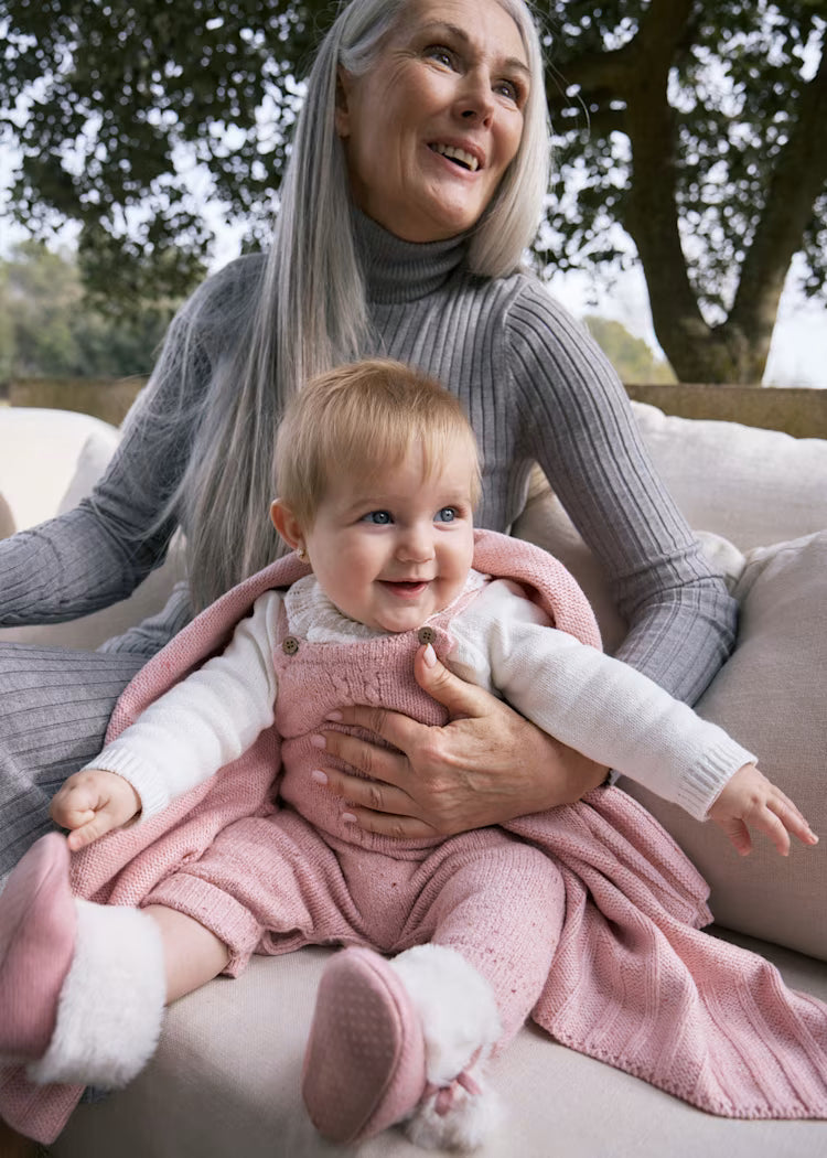 Dungaree and Sweater Set