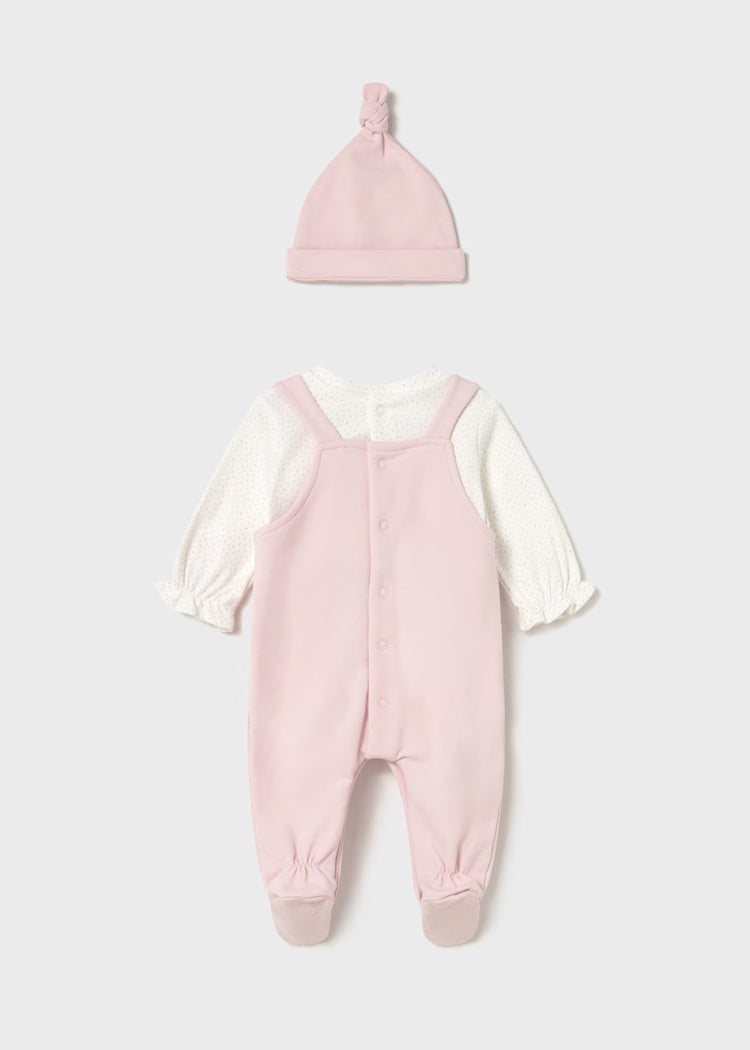 Polka Dot One Piece with Hat