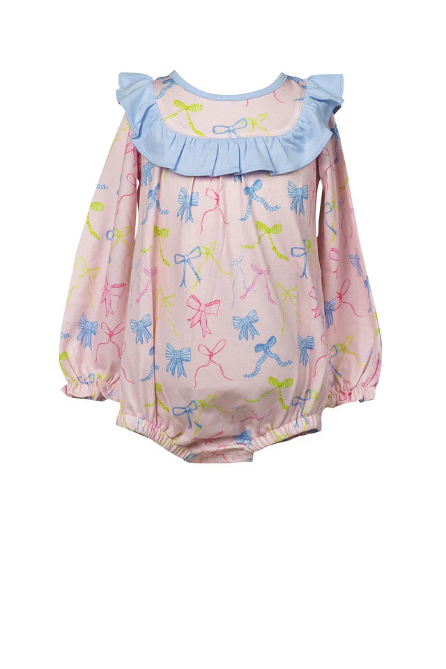 Ribbon Party Long Sleeve Bubble
