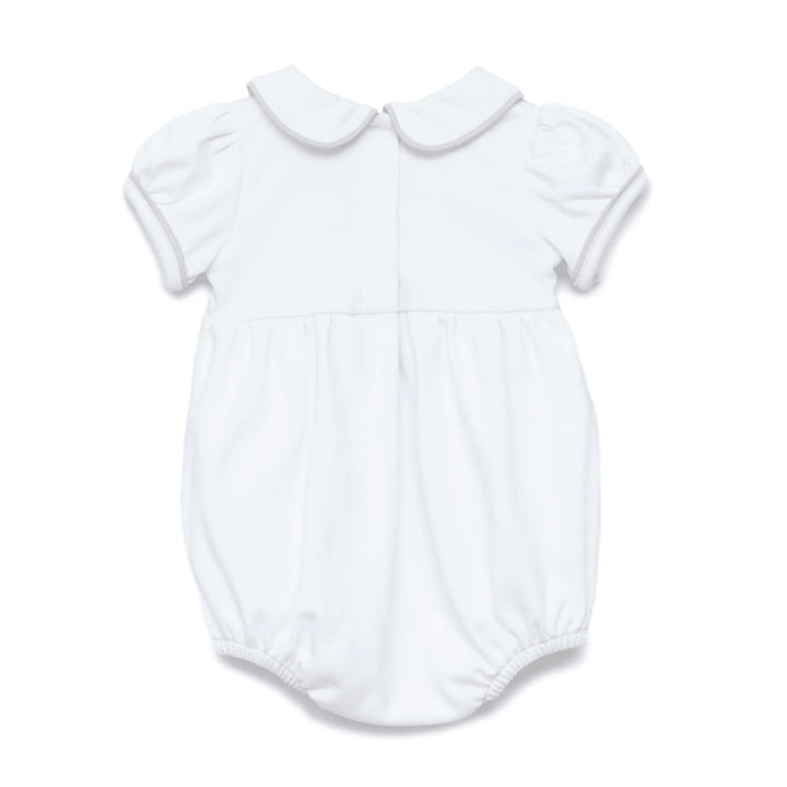 Poppy Smocked Bubble- Pink