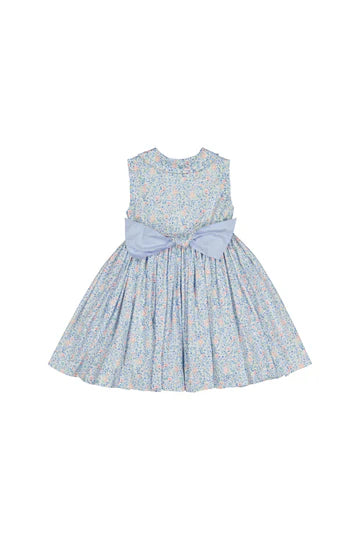 Olympe Floral Blue Dress