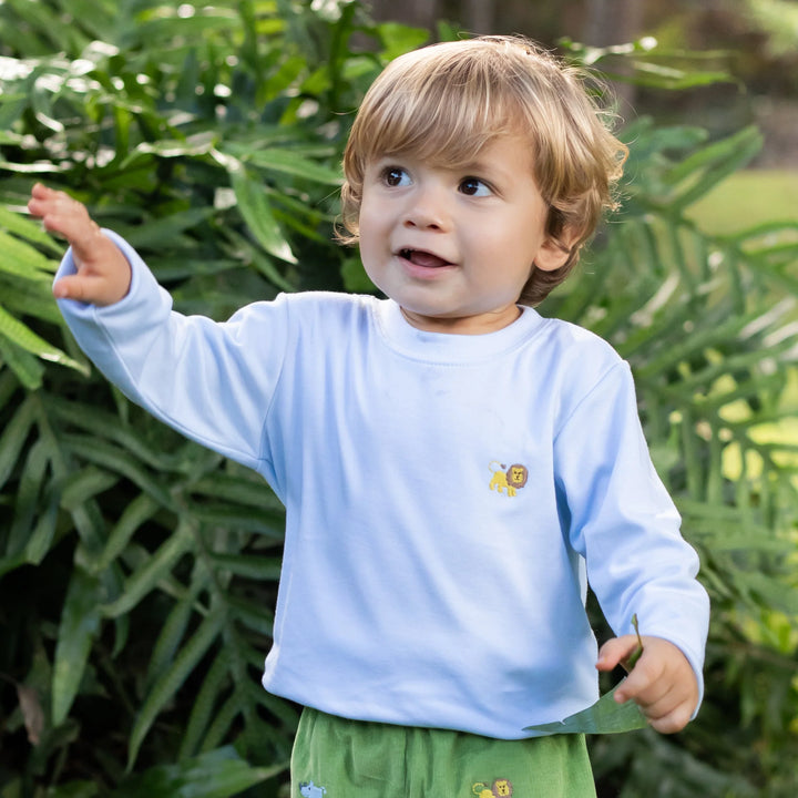Safari Play Tee with Corduroy Pants Set
