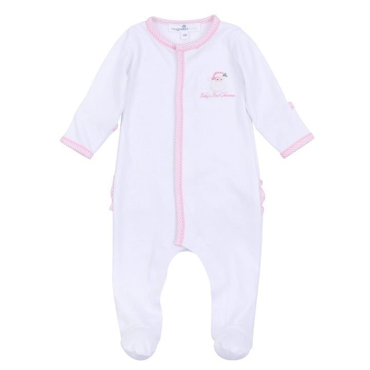 Santa First Christmas Footie