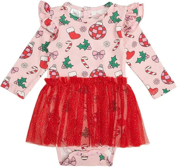 Long Sleeve Tutu Bodysuit