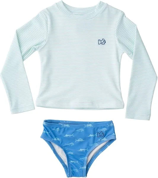 Girls Reef Rashguard Swim Set