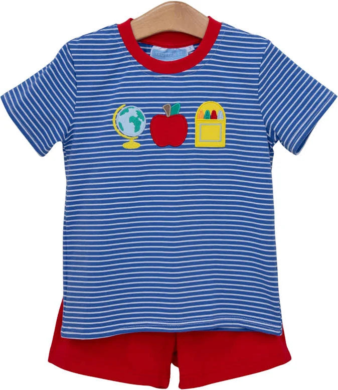 School Trio Short Set