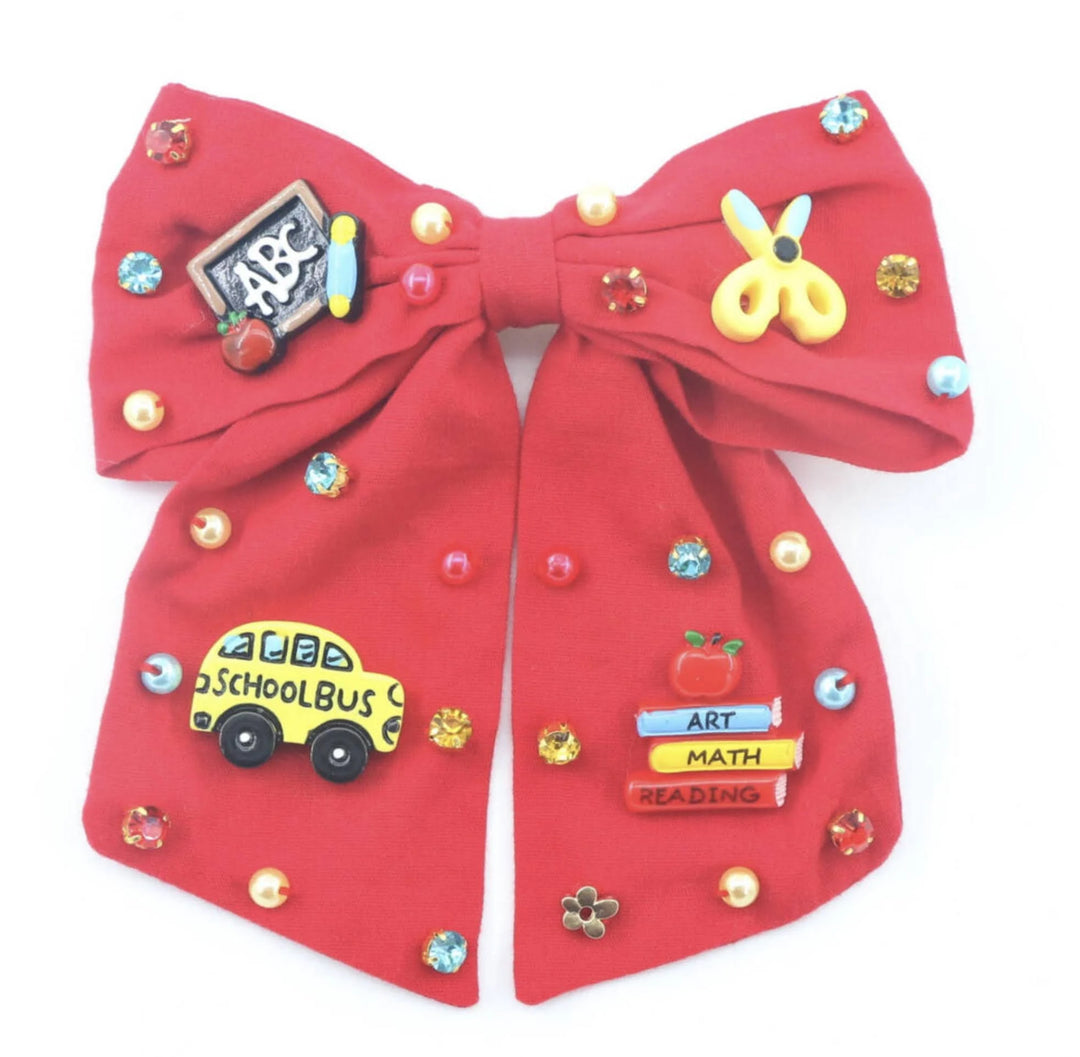 Back to School Bow