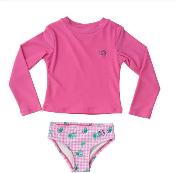 Girls Reef Rashguard Swim Set