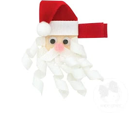 Santa Ribbon Hairclip