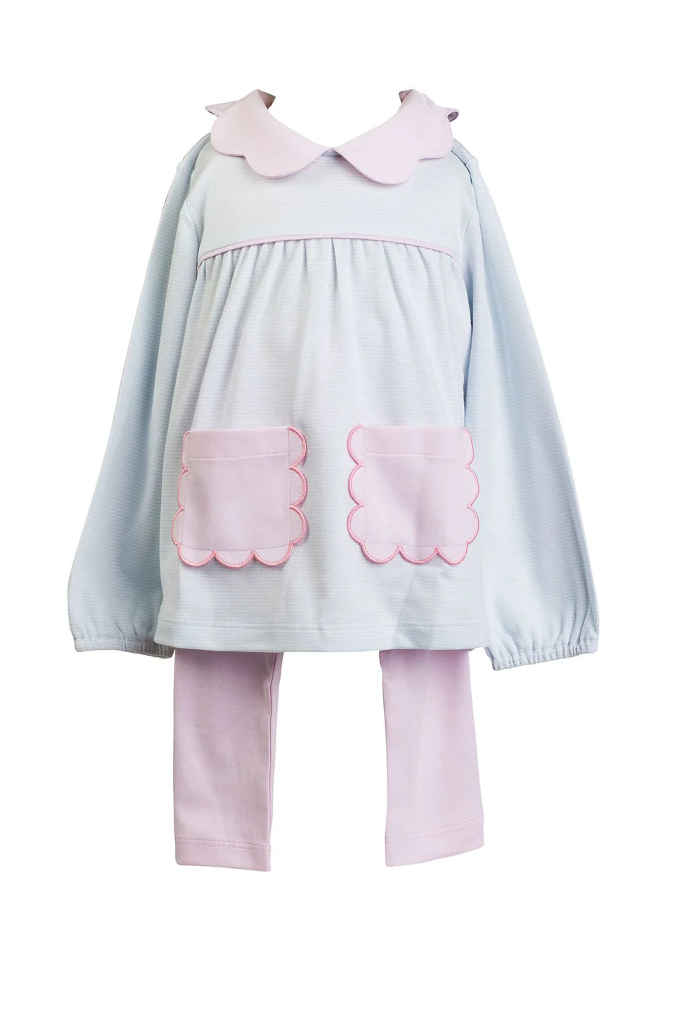 Scallop Pocket Tunic Set