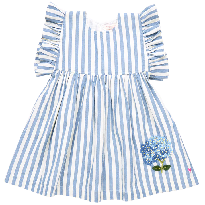 Blue Stripe Sarita Dress