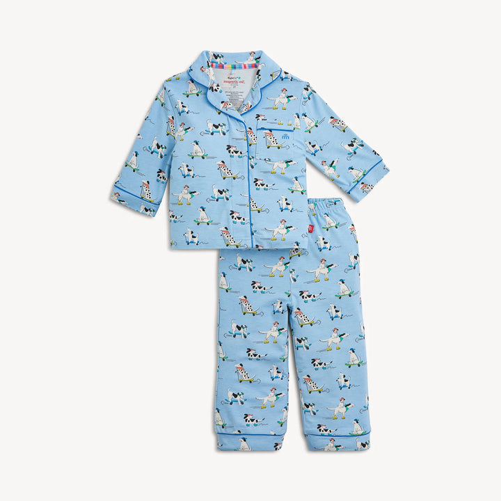 Ruff Riders Rf L/S Pj Set W/ Piping