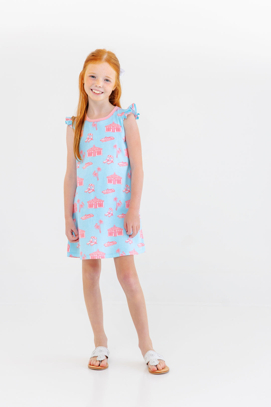 Angel Sleeve Polly Play Dress- Pima