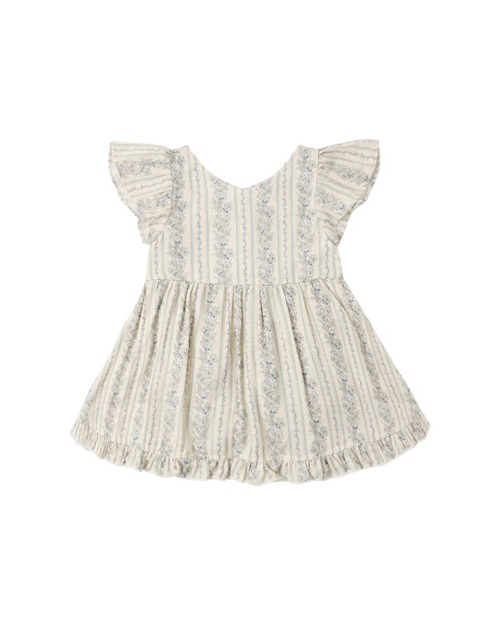 Lila Romper Blue Floral