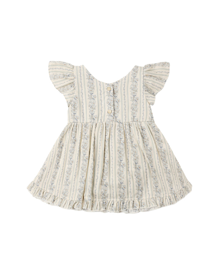 Lila Romper Blue Floral