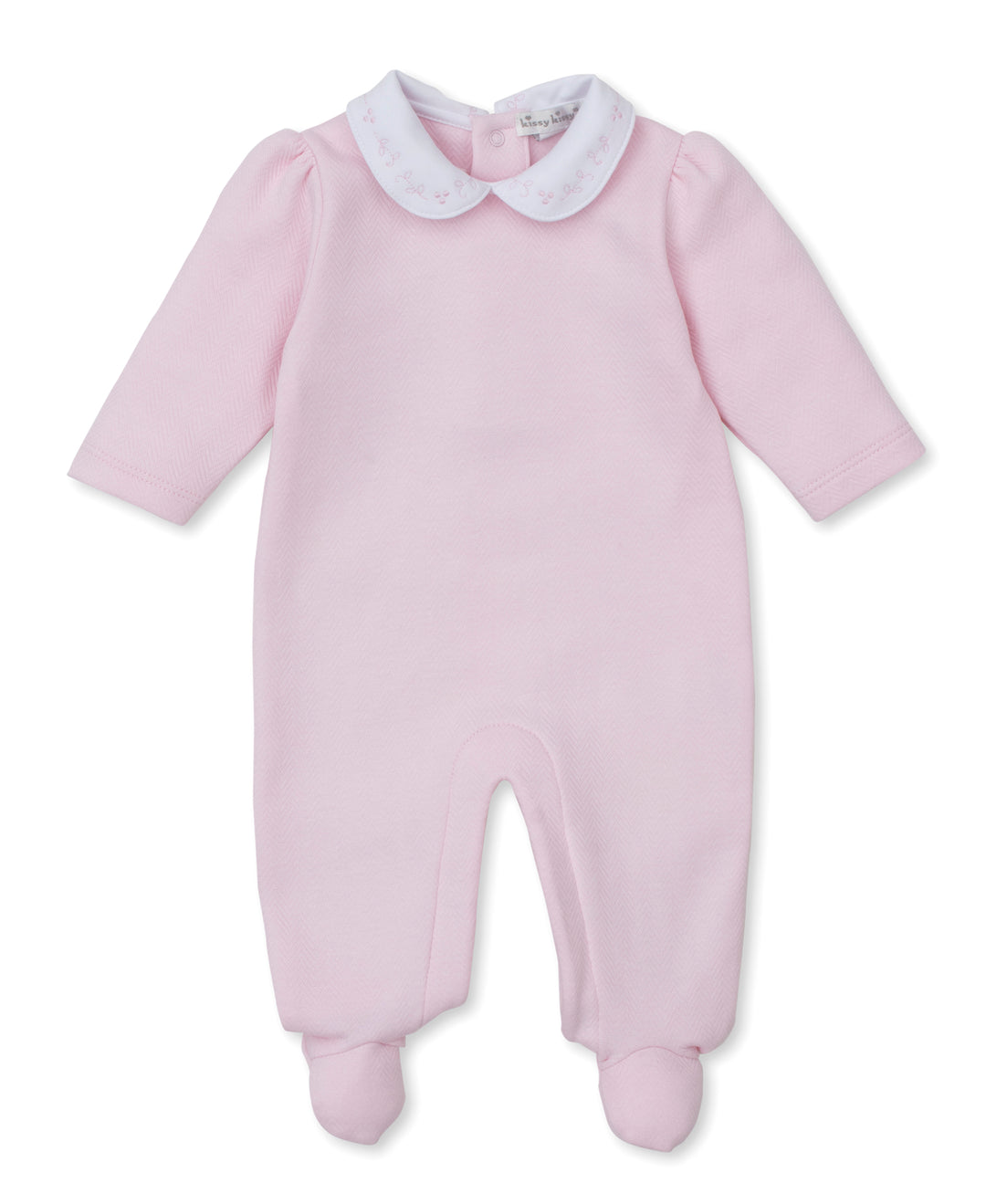 Sweet Homecoming Jacquard Footie