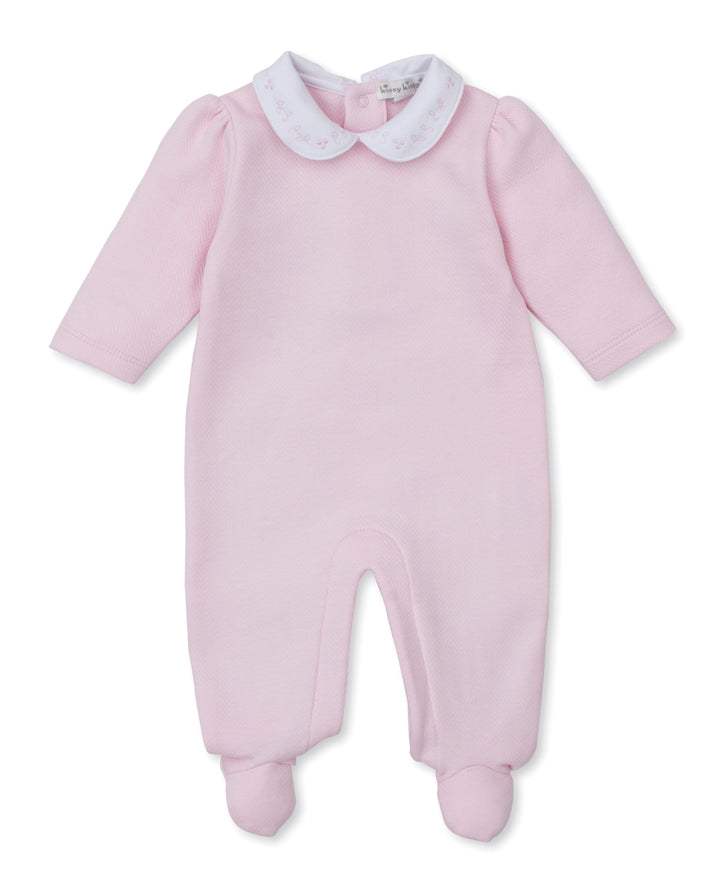 Sweet Homecoming Jacquard Footie