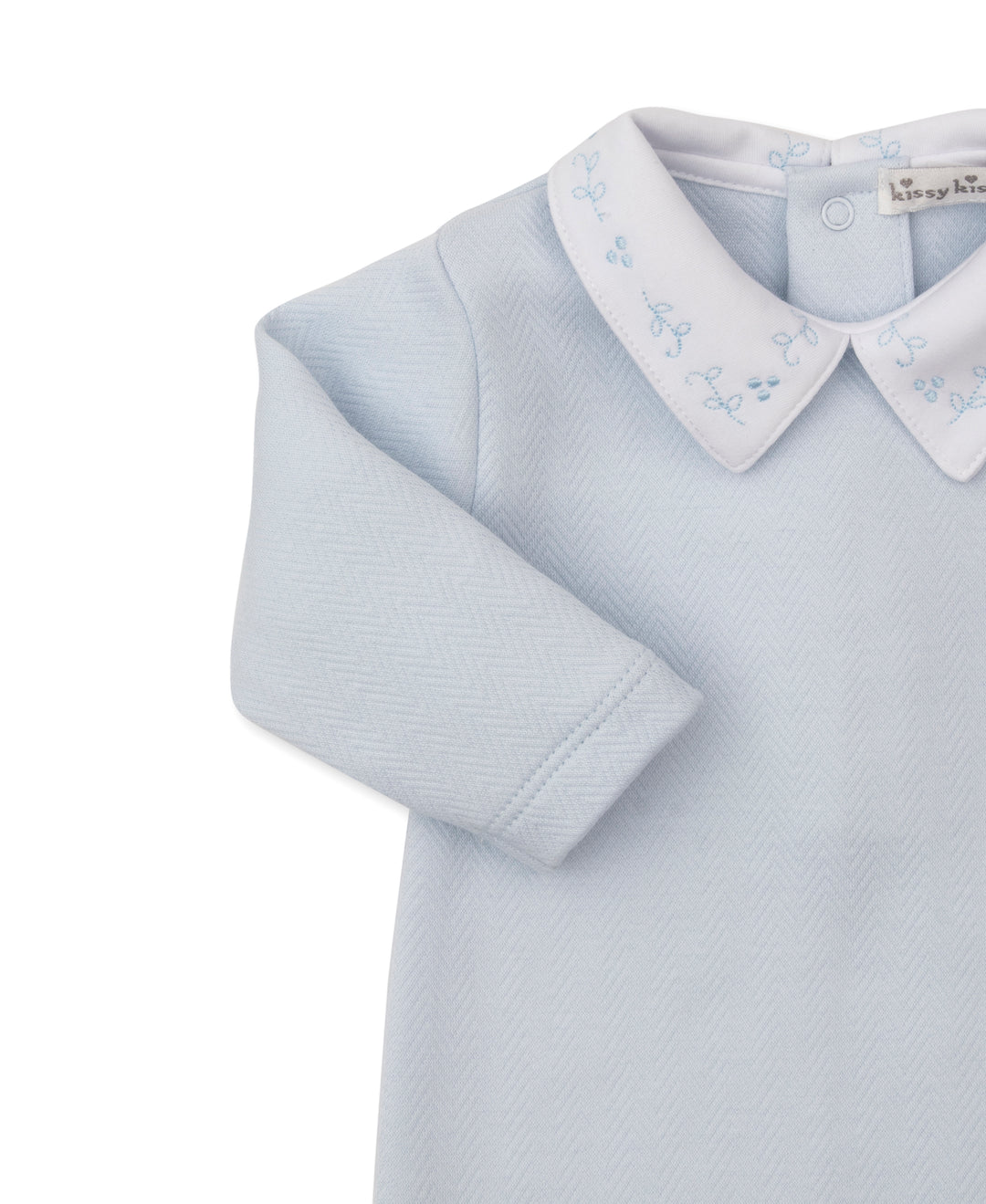 Sweet Homecoming Jacquard Footie