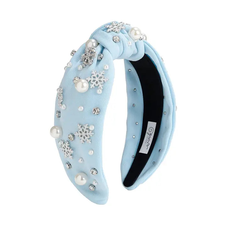 Snowflake Gemstone Headband